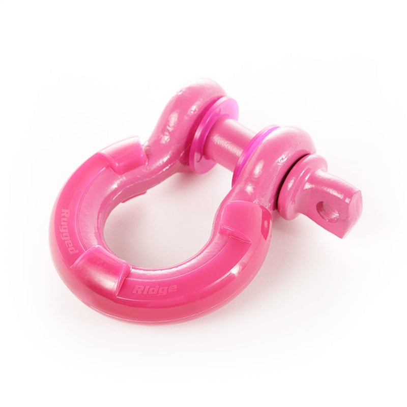 Rugged Ridge Shackle Kits Rugged Ridge Pink 3/4in D-Ring Isolator Kit