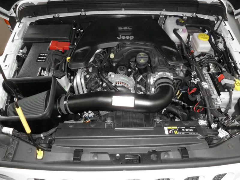 K&N Engineering Cold Air Intakes K&N 2018 Jeep Wrangler JL V6-3.6L F/I Blackhawk Performance Intake Kit (No Jeep Grand Cherokee)