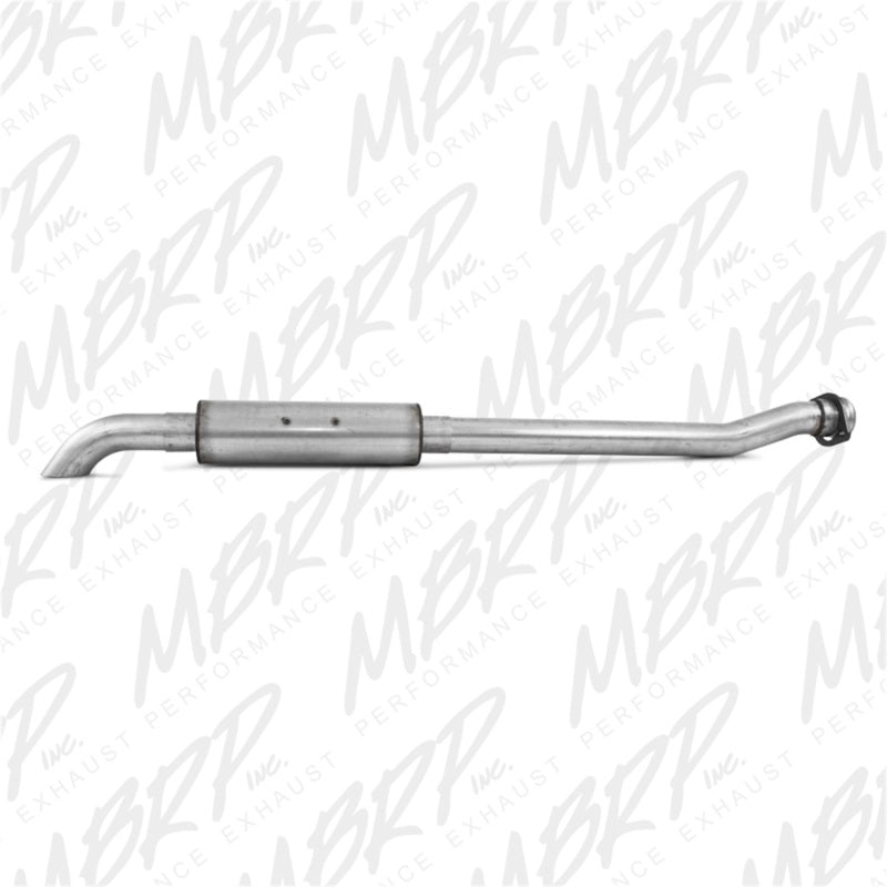 MBRP Catback MBRP 11-12 Ford F-150 SVT Raptor 6.2L EC-SB/CC-SB 3.5in Cat Back Single Turn Down Alum Exhaust