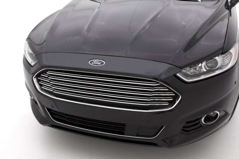 AVS Hood Deflectors AVS 13-16 Ford Fusion (Grille Fascia Mount) Aeroskin Low Profile Acrylic Hood Shield - Smoke