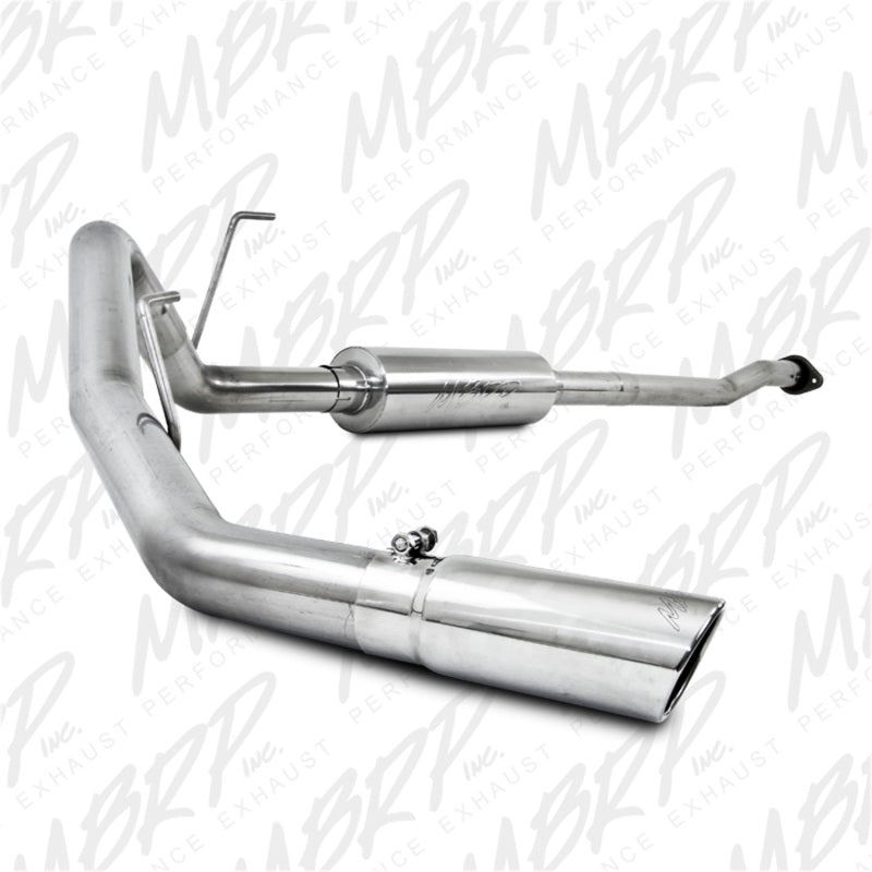 MBRP Catback MBRP 11-12 Ford F150 V6 Ecoboost 3in T409 Cat Back Single Side Exit