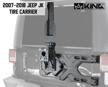 Load image into Gallery viewer, King4WD Tire Carriers Jeep JK Tire Carrier For 07-18 Wrangler JK 2/4 Door Baumer Heavy Duty Tire Carrier King 4WD - 17050101