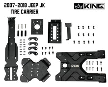 Load image into Gallery viewer, King4WD Tire Carriers Jeep JK Tire Carrier For 07-18 Wrangler JK 2/4 Door Baumer Heavy Duty Tire Carrier King 4WD - 17050101