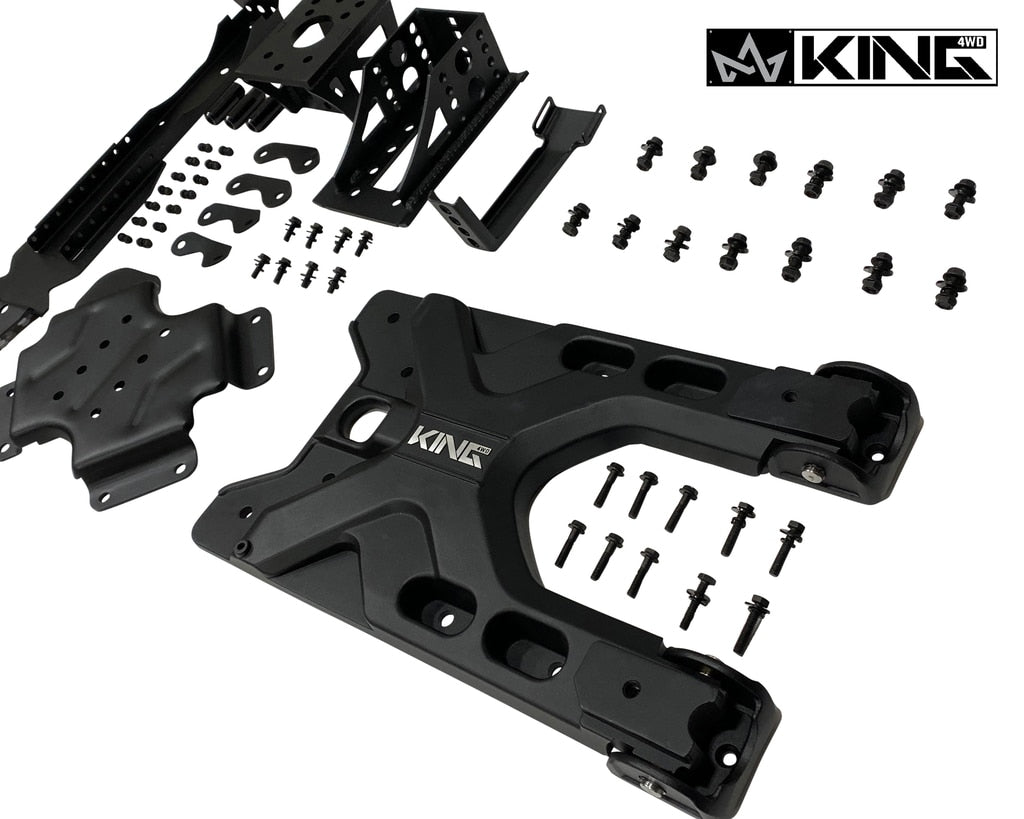 King4WD Tire Carriers Jeep JK Tire Carrier For 07-18 Wrangler JK 2/4 Door Baumer Heavy Duty Tire Carrier King 4WD - 17050101