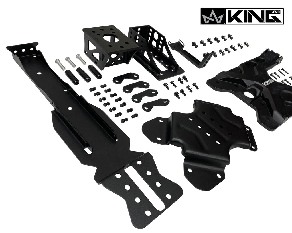 King4WD Tire Carriers Jeep JK Tire Carrier For 07-18 Wrangler JK 2/4 Door Baumer Heavy Duty Tire Carrier King 4WD - 17050101