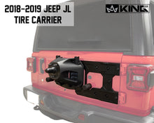 Load image into Gallery viewer, King4WD Tire Carriers Jeep JL Tire Carrier For 18-Pres Wrangler JL 2/4 Door Baumer Heavy Duty Tire Carrier King 4WD - 17050301