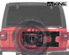 Load image into Gallery viewer, King4WD Tire Carriers Jeep JL Tire Carrier For 18-Pres Wrangler JL 2/4 Door Baumer Heavy Duty Tire Carrier King 4WD - 17050301