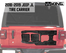 Load image into Gallery viewer, King4WD Tire Carriers Jeep JL Tire Carrier For 18-Pres Wrangler JL 2/4 Door Baumer Heavy Duty Tire Carrier King 4WD - 17050301