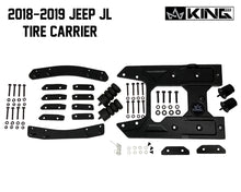 Load image into Gallery viewer, King4WD Tire Carriers Jeep JL Tire Carrier For 18-Pres Wrangler JL 2/4 Door Baumer Heavy Duty Tire Carrier King 4WD - 17050301