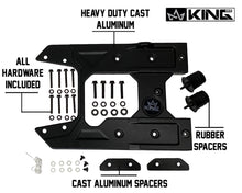 Load image into Gallery viewer, King4WD Tire Carriers Jeep JL Tire Carrier For 18-Pres Wrangler JL 2/4 Door Baumer Heavy Duty Tire Carrier King 4WD - 17050301