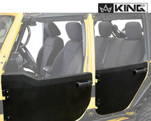 Load image into Gallery viewer, King4WD Half Doors JK Baumer Half Doors For 07-18 Wrangler JK Black King 4WD - 17070101