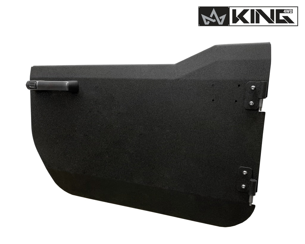 King4WD Half Doors JK Baumer Half Doors For 07-18 Wrangler JK Black King 4WD - 17070101