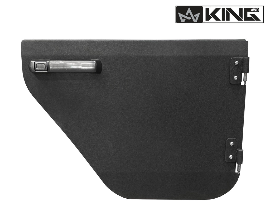 King4WD Half Doors JK Baumer Half Doors For 07-18 Wrangler JK Black King 4WD - 17070101