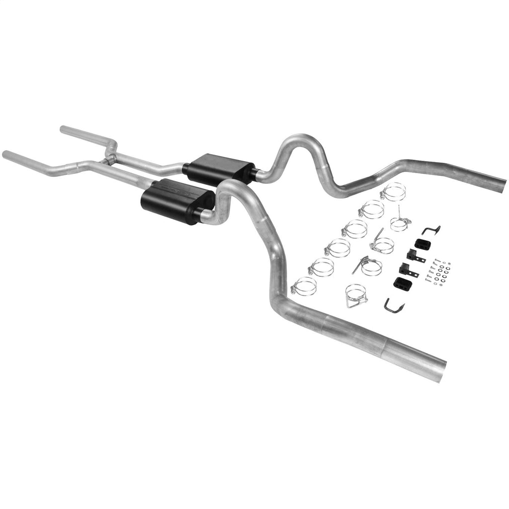 Flowmaster Exhaust System Kit American Thunder Header Back Exhaust System - 817200