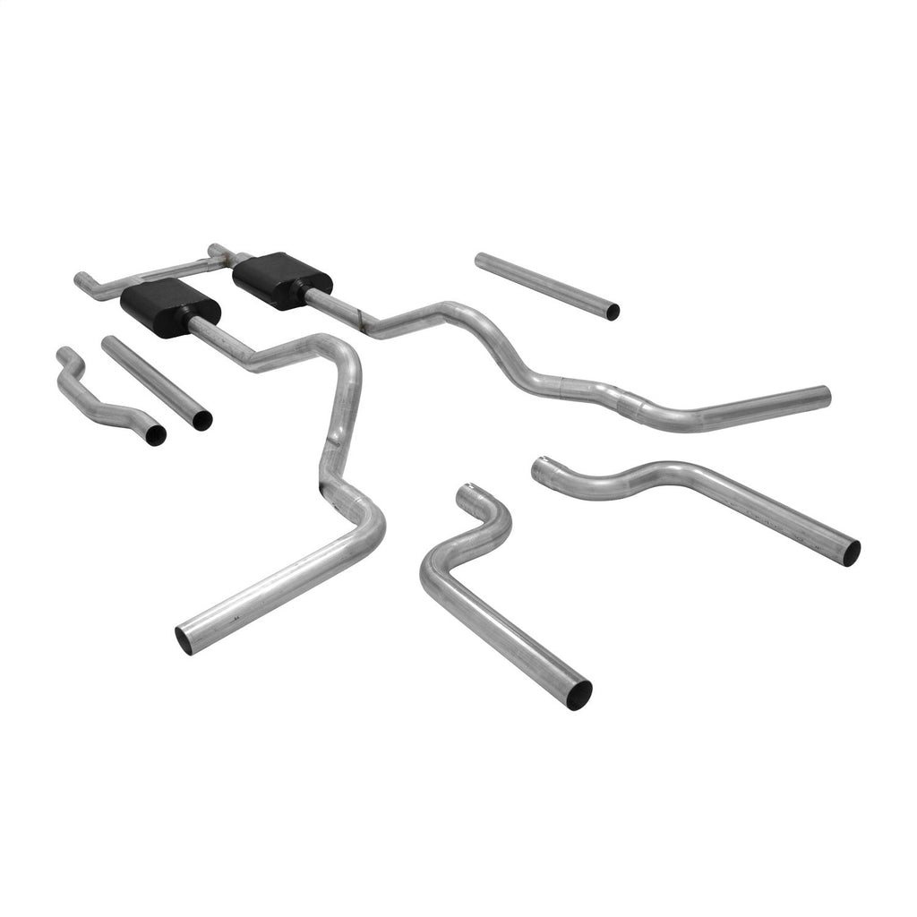 Flowmaster Exhaust System Kit American Thunder Header Back Exhaust System - 17742