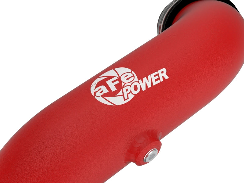 aFe Intercoolers aFe 20-23 Ford Explorer ST V6 3.0L (tt) BladeRunner Aluminum Hot and Cold Charge Pipe Kit - Red