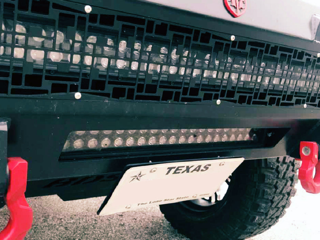 Quake LED Light Bar 32 Inch LED Light Bar Dual Row 180 Watt Combo Blackout Series - QUU575