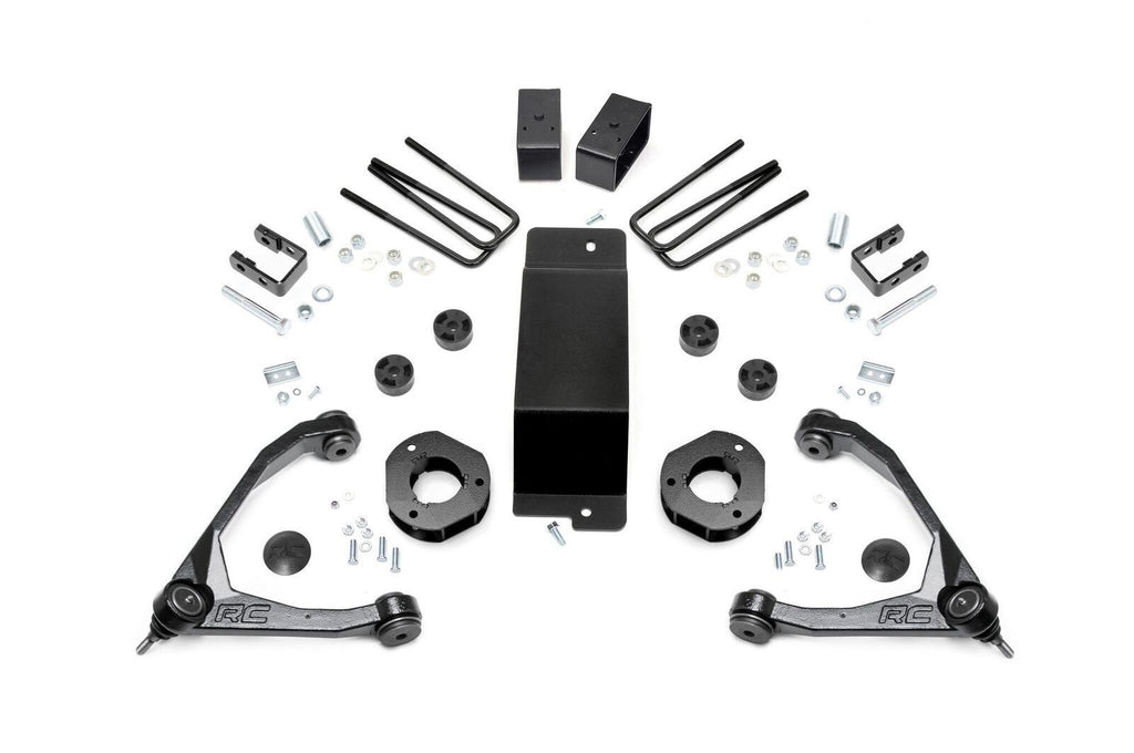Rough Country Lift Kits Sierra 1500 3.5 Inch Suspension Lift Kit For 14-16 GMC Sierra 1500 Denali w/MagneRide 4WD Rough Country - 18901