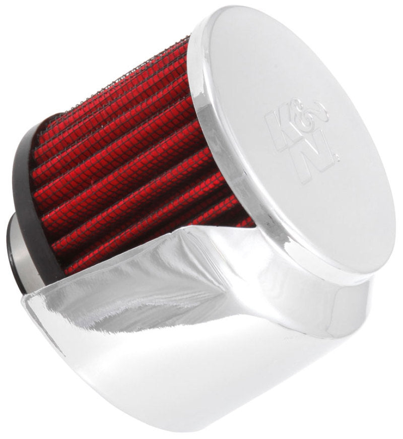 K&N Engineering Air Filters - Universal Fit K&N 1.375in Flange ID x 3in OD x 2.5in Height Clamp On Crankcase Vent Filter