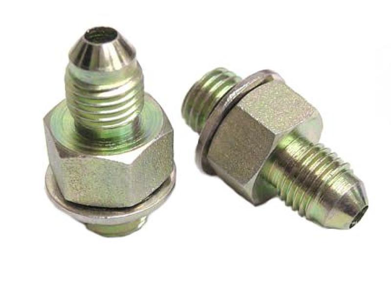 ATP Fittings ATP 12mm (1.5 Pitch) to -4 AN Flare, Male to Male, Straight Adapter Fitting