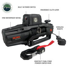 Load image into Gallery viewer, Overland Vehicle Systems Winches SCAR 12 Winch Overland Vehicle Systems - 19119901