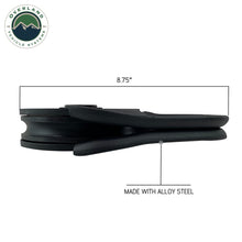 Load image into Gallery viewer, Overland Vehicle Systems Snatch Block Snatch Block Heavy Duty Matte Black Steel Overland Vehicle Systems - 19139805
