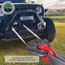 Load image into Gallery viewer, Overland Vehicle Systems Snatch Block Snatch Block Heavy Duty Matte Black Steel Overland Vehicle Systems - 19139805
