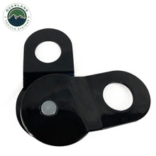 Load image into Gallery viewer, Overland Vehicle Systems Snatch Block Snatch Block Black 30,000 Lb Breaking Strength Standard Universal Overland Vehicle Systems - 19139905