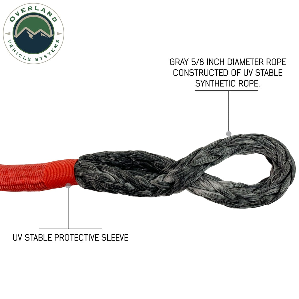 Overland Vehicle Systems Soft Shackle 23 Inch Soft Shackle 5/8 Inch Diameterќ Soft Shackle Recovery 44,000 lbs Breaking Strength Overland Vehicle Systems - 19149903