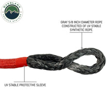 Load image into Gallery viewer, Overland Vehicle Systems Soft Shackle 23 Inch Soft Shackle 5/8 Inch Diameterќ Soft Shackle Recovery 44,000 lbs Breaking Strength Overland Vehicle Systems - 19149903