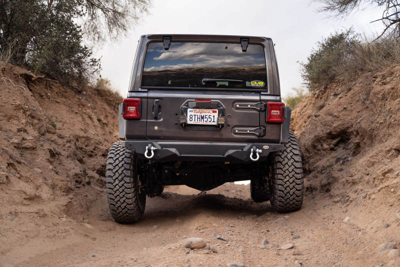 DV8 Offroad Brackets DV8 Offroad 18-22 Jeep Wrangler JL Spare Tire Delete Kit w/Light Mounts