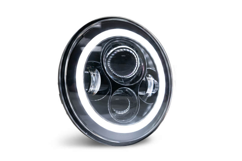 DV8 Offroad Headlights DV8 Offroad 07-18 Jeep Wrangler JK LED Projector Headlights w/ Angel Eyes