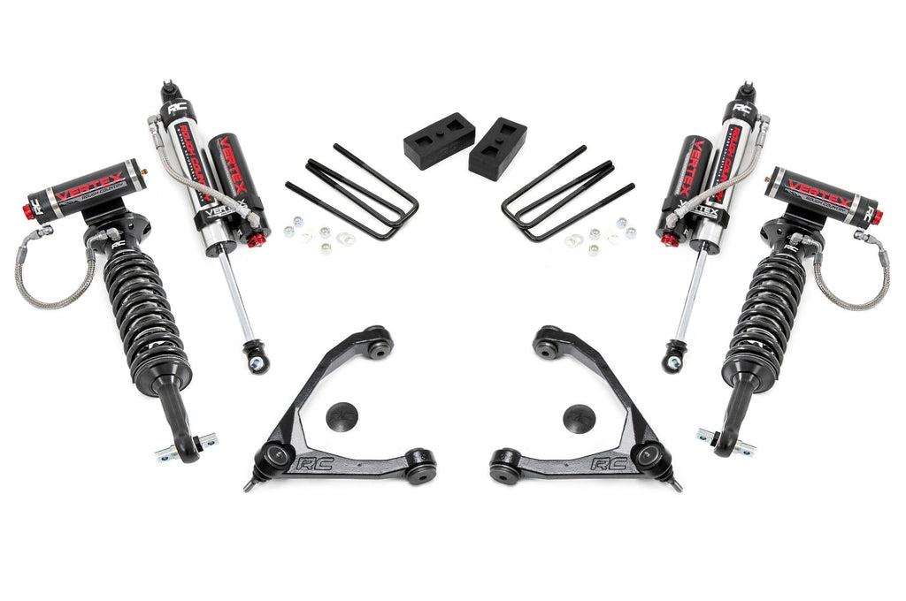 Rough Country Lift Kits 3.5 Inch GM Suspension Lift Kit w/ Vertex  07-18 GM 1500 PU 2WD Rough Country - 19850