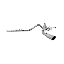 Load image into Gallery viewer, MBRP Catback MBRP 05-13 Toyota Tacoma 4.0L EC/CC Dual Split Side T409 Cat Back Exhaust