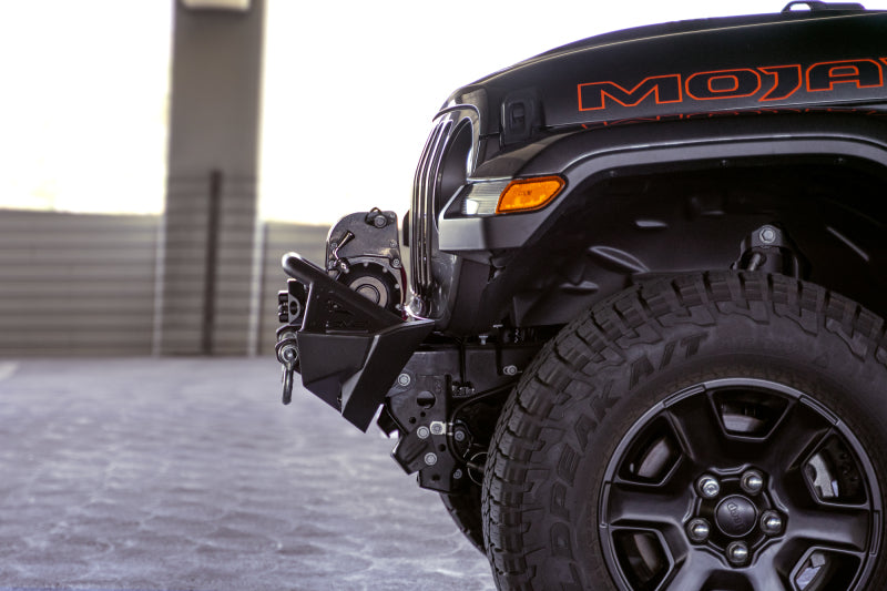 DV8 Offroad Bumpers - Steel DV8 Offroad 07-23 Jeep Wrangler JK/JL & Gladiator JT FS-1 Series Stubby Front Bumper