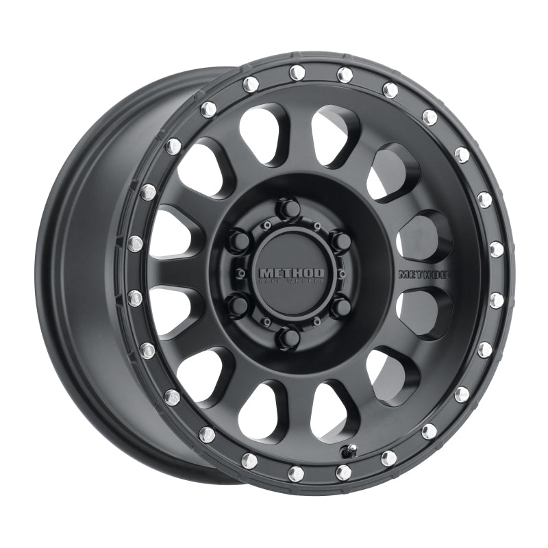 Method Wheels Wheels - Cast Method MR315 17x8.5 0mm Offset 6x5.5 106.25mm CB Matte Black Wheel