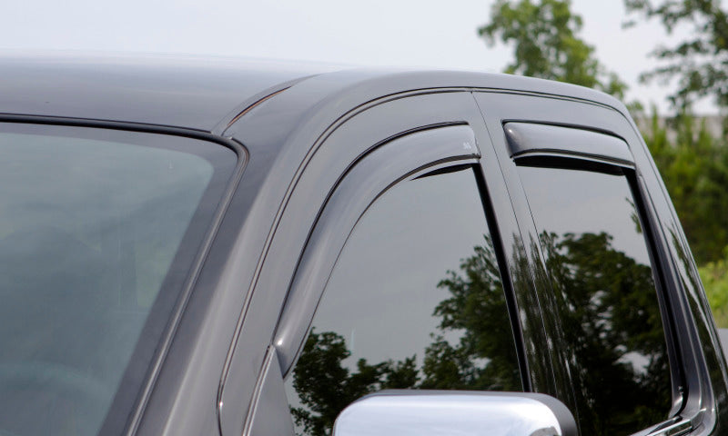 AVS Wind Deflectors AVS 15-18 Chevy Silverado 2500 Ext. Cab Ventvisor Front & Rear Window Deflectors 4pc - Smoke