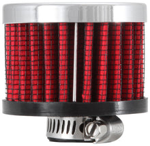 Load image into Gallery viewer, K&amp;N Engineering Air Filters - Universal Fit K&amp;N Clamp On Rubber Base Crankcase Vent Filter 0.375in Flange ID x 2in OD x 1.5in Height
