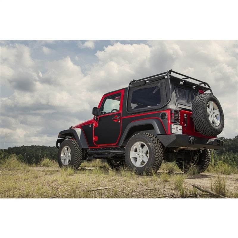 Rugged Ridge Body Armor & Rock Rails Rugged Ridge Magnetic Protection Panel kit 2-Dr07-18 Jeep Wrangler