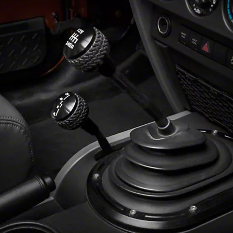 DV8 Offroad Shift Knobs DV8 Offroad 2011-2018 Jeep JK 6-Speed Shift Knob Black