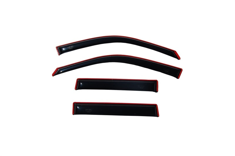 AVS Wind Deflectors AVS 02-10 Ford Explorer (4 Door) Ventvisor In-Channel Front & Rear Window Deflectors 4pc - Smoke