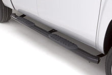 Load image into Gallery viewer, LUND Nerf Bars Lund 15-18 Ford F-150 SuperCrew 4in. Oval Curved Steel Nerf Bars - Black