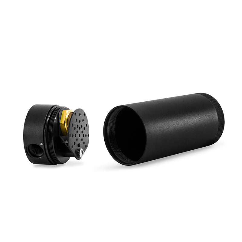 Mishimoto Oil Catch Cans Mishimoto 2-Port Universal XL Baffled Catch Can - Black