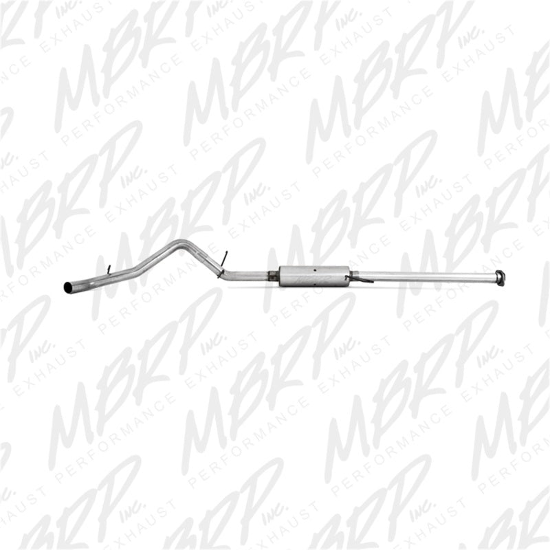 MBRP Catback MBRP 2007-2008 Chev/GMC 1500 CC EC 6ft6in bed 4.8/5.3L 3in Cat Back Single Side AL P Series Exhaust