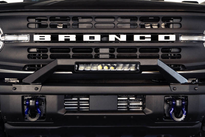 DV8 Offroad Bumpers - Steel DV8 Offroad 21-22 Ford Bronco Factory Modular Front Bumper Bull Bar