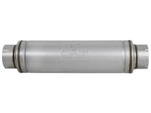 Load image into Gallery viewer, aFe Muffler aFe ATLAS Aluminized Steel Muffler 5in Center/Center 24in L x 7in Diameter - Round Body