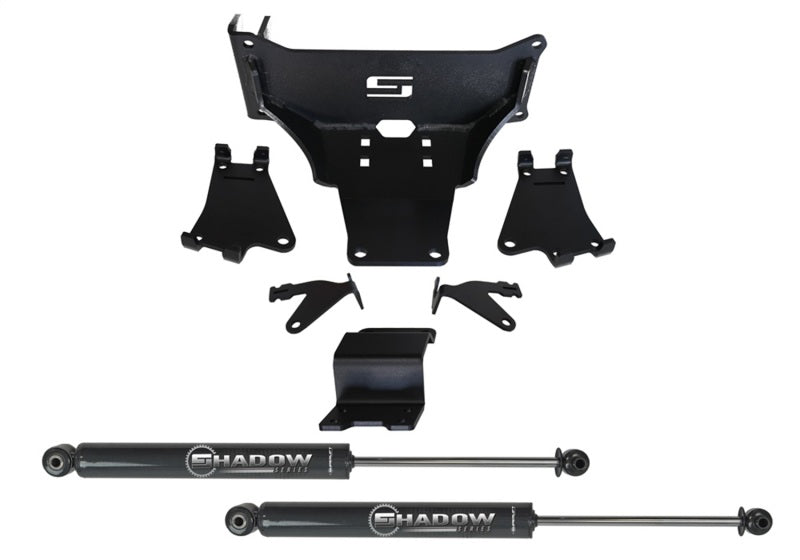 Superlift Steering Stabilizer Superlift 05-22 Ford F-250/F-350 4WD Dual Steering Stabilizer Kit w/ Superlift Shocks (No Lift Req)