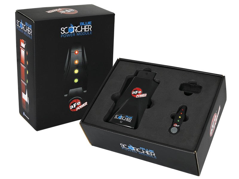 aFe In-Line Modules aFe Scorcher Blue Bluetooth Power Module 2019 GM Silverado/Sierra 1500 L4-2.7L (t)