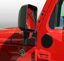 Load image into Gallery viewer, Rugged Ridge Doors Rugged Ridge 07-18 Jeep Wrangler JK Black Mirror Filler Plates