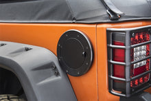 Load image into Gallery viewer, Rugged Ridge Fuel Caps Rugged Ridge Non-Locking Gas Cap Door Black 07-18 Jeep Wrangler